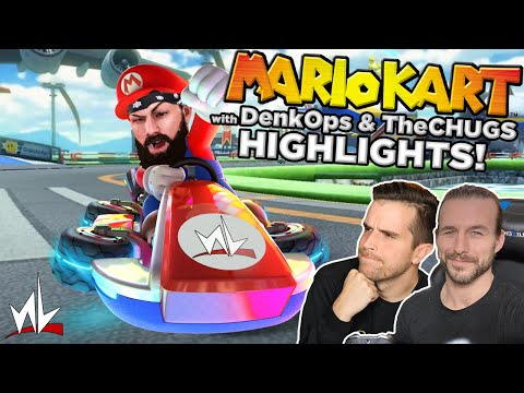 nL Highlights - CHUGS 3:16 SAYS BEEP BEEP (with TheCHUGS and DenkOps) [Mario Kart 8 Deluxe]