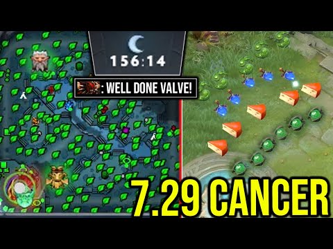 OMG THE MOST CANCER LONGEST GAME IN 7.29 PATCH -- Techies Made New Patch More Fun Again!!