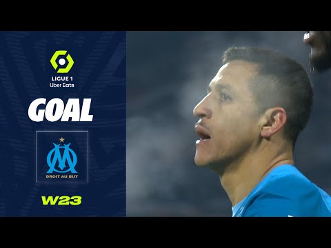 Goal Alexis SANCHEZ (81' - OM) CLERMONT FOOT 63 - OLYMPIQUE DE MARSEILLE (0-2) 22/23