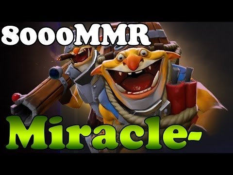 Dota 2   Miracle  8000MMR Plays Techies vol 6   Pub Match Gameplay