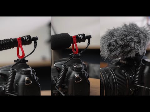 фото микрофон универсальный с ветрозащитой и аксессуарами 0