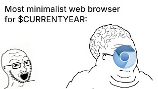 using chromium as a mINiMALiSt