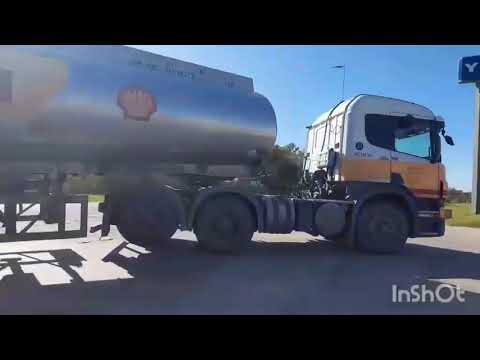 CAMIONES EN RN19 , SAN FRANCISCO , CORDOBA , ARGENTINA , VIDEO 293