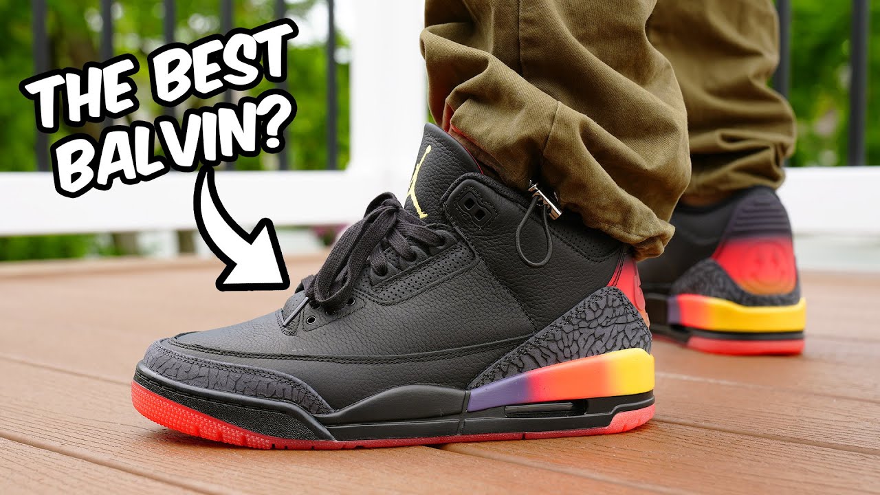 como se llaman los zapatos de j balvin