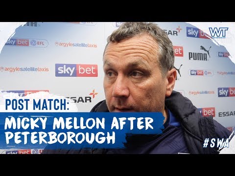 Post Match | Micky Mellon (Peterborough United)
