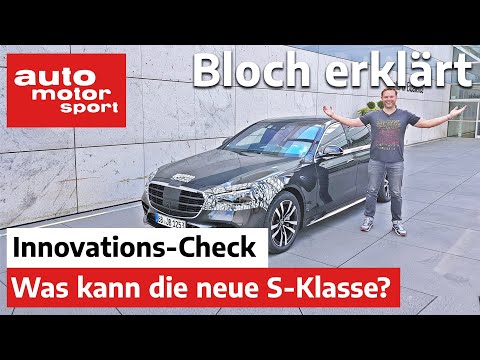 Innovations-Check: Was kann die neue Mercedes S-Klasse (W223)? - Bloch erklärt #107|auto motor sport