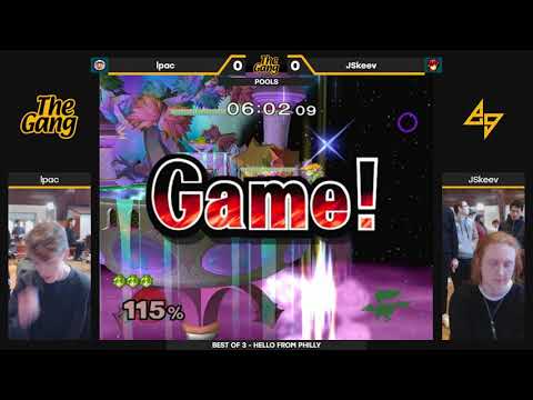 The Gang: Pools — lpac (Peach) vs. Jskeev (Falco) — SSBM Singles