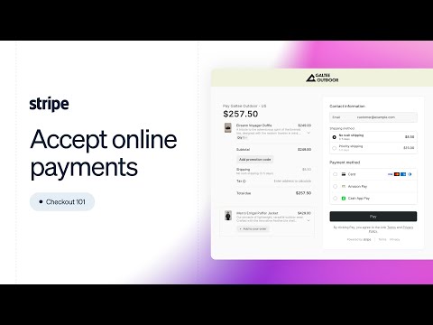 Optimize Payments with Stripe Checkout | 2D Animation | Explainer | Stripe