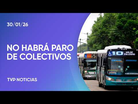 No hay paro de colectivos: empresas y la UTA llegaron a un acuerdo