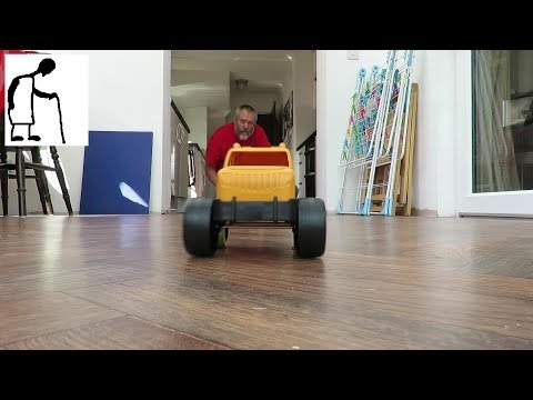Poundland Toy Car conversion to Rubber Band Power