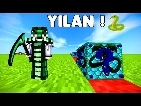 YILAN ŞANS BLOKLARI - Minecraft ( EFSANE )