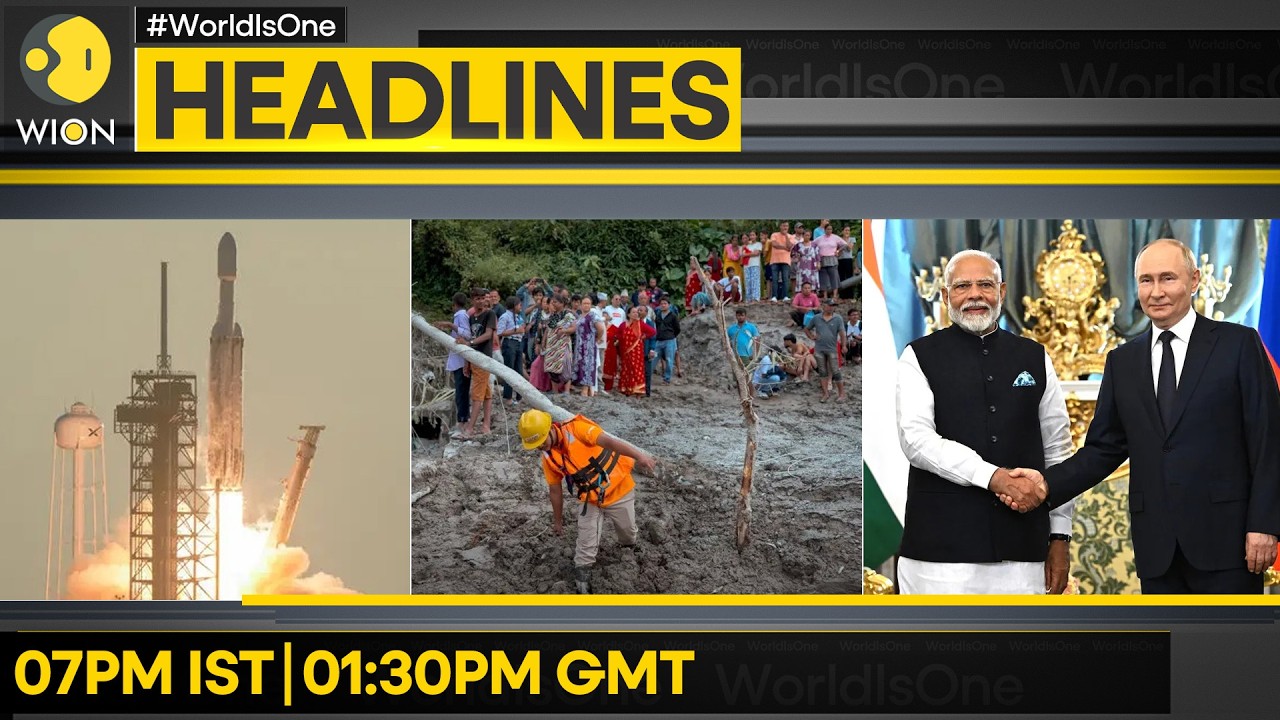Nepal Flood Crisis | Bihar On High Alert | Modi-Putin Meet | Gaza Row | NASA Roman Telescope Launch