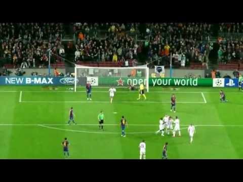 Champions League BARCELONA-MILAN Goal di Nocerino Camp Nou 3/04/2012 quarti di finale