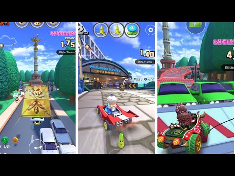 Berlin Byways 2 - All Track Variants | Mario Kart Tour (Berlin Tour)