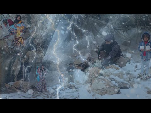 Cave Life: How Do Nomads Fight Snow and Cold in Winter? ❄️🏕️