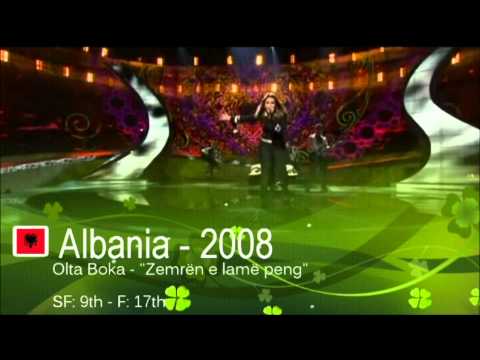 Albania in Eurovision - All Entries [HD] (2000-2013)