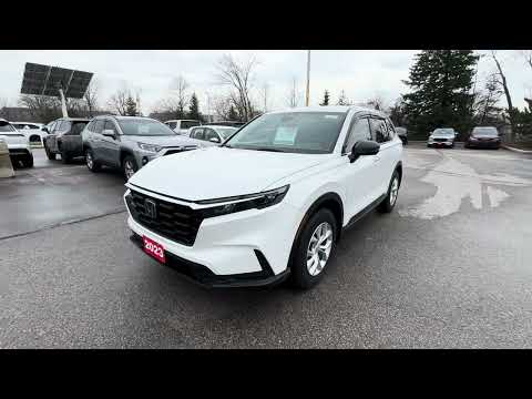 2023 Honda CR-V LX AWD in White for sale at Stouffville Toyota in Whitchurch-Stouffville, ON