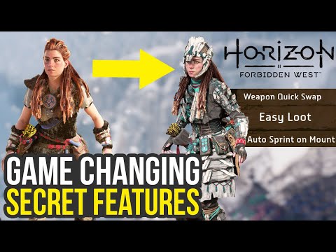 Totally Use These Game Changing Features In Horizon Forbidden West (Horizon Forbidden West Tips)