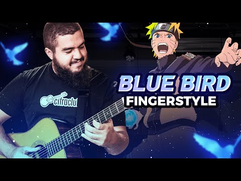 COMO TOCAR BLUE BIRD DE NARUTO EM VIOLÃO FINGERSTYLE