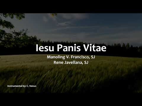 Iesu Panis Vitae (6 verses) Instrumental