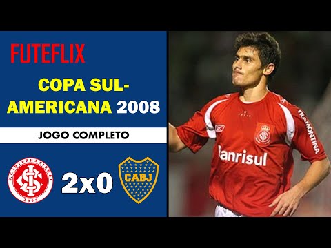 Internacional 2x0 Boca Juniors - Copa Sul-Americana 2008 - Jogo Completo
