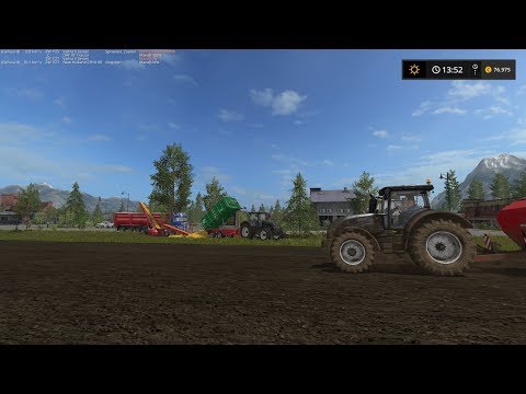 Farming Simulator 2017 multiplayer #1 zonnenbloem farm