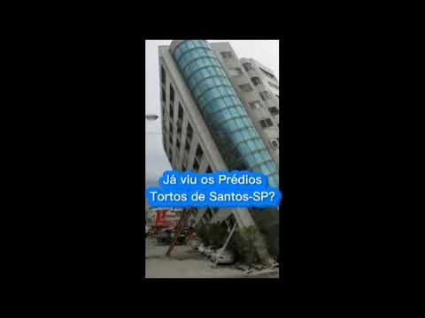 POR QUE E COMO O PRÉDIO DE SANTOS FICOU NO PRUMO? #construction #engenharia #prédio #litoralsantos