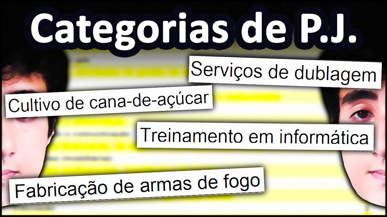 TODAS AS ATIVIDADES de PJ (CNAE) 📝 Felps e MeiaUm Conteúdos ™