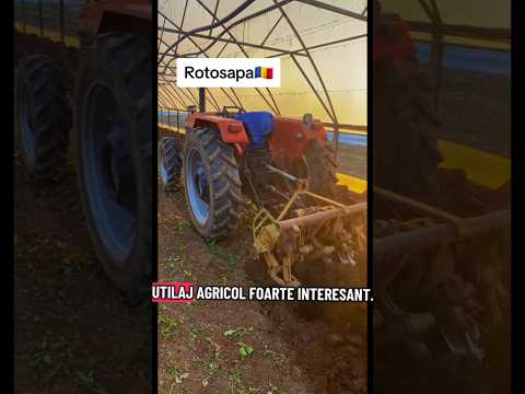 metoda eficienta cu ajutorul unei Rotosape👍✅🇷🇴 #agricultura #rotosapa #work #tractor #mecanica