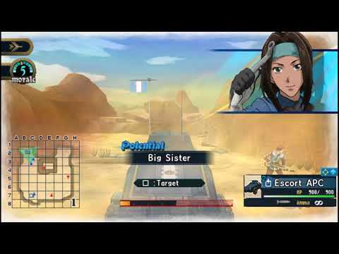 Valkyria Chronicles II - June: Escort to the Ruins (A rank Ace Killed 3 Turns)