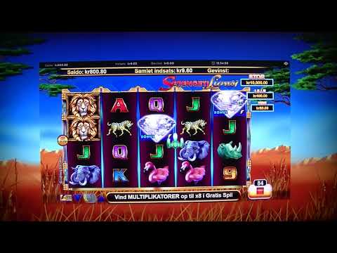 MongoTV_3594 - Mongo Casino - Del 245 - Spillemaskiner - Serengeti Lions Stellar Jackpots