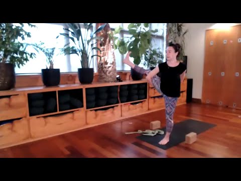 Vinyasa yoga inter avancé au Studio Mouvance avec Nabhanū Oiseau du paradis!