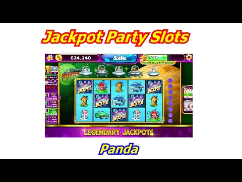 Jackpot Party Casino Slots Walk Thru "Panda" $260 Million Win - YouTube