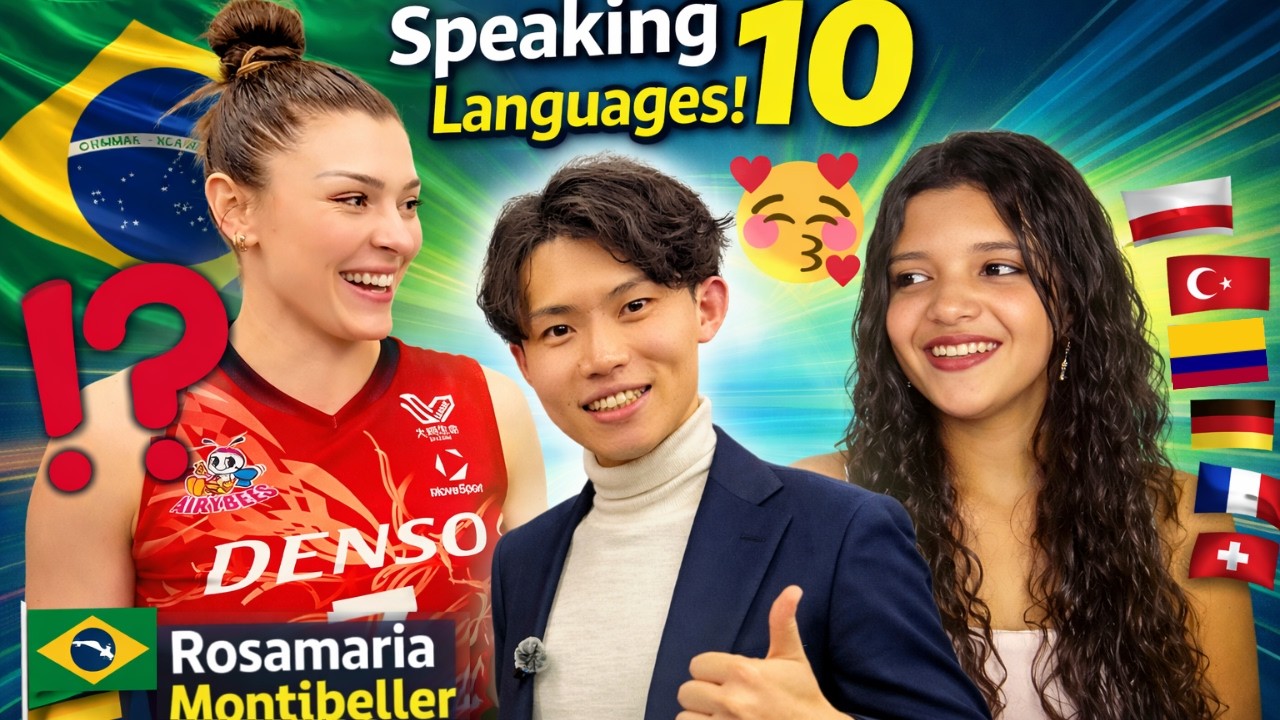 Japanese Polyglot SHOCKS Strangers - Even an Olympic Star! 🤯