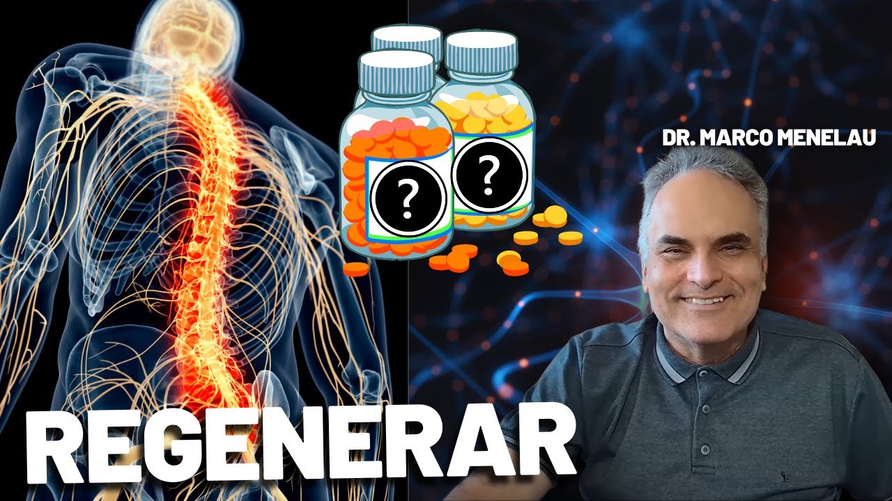7 vitaminas para regenerar os nervos! | Dr. Marco Menelau