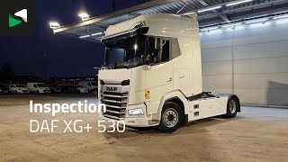DAF XG+ 530 4X2 Retarder 2xTanks Standklima truck tractor | Image 4 - Autoline