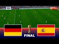 GERMANY Vs SPAIN FIFA WORLD CUP 2026 FINAL Full Match All Goals Pes 21 Gameplay