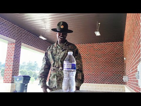 Drill Sergeant Does Bottle Cap Kick 🔥