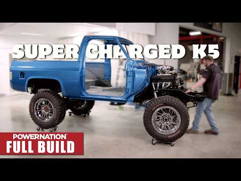 Chevy K5 Blazer Build: Supercharged 454, Lift, Axles & Custom Paint [Full Build]