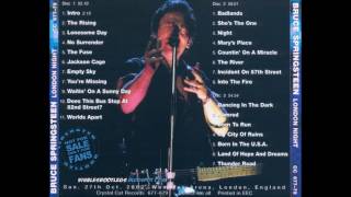 Bruce Springsteen 2002.10.27 London d1t05 The Fuse