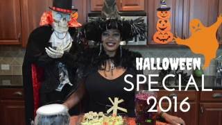 Halloween Graveyard Dip and Witch's Blood Brew | Delightful Diva