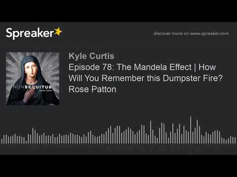 Episode 78: The Mandela Effect | How Will You Remember this Dumpster Fire? Rose Patton (part 1 of 7)