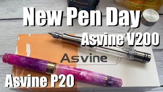 #NewPenDay! Unboxing & First Impressions: Asvine P20 & Asvine V200! | Anita Anglin