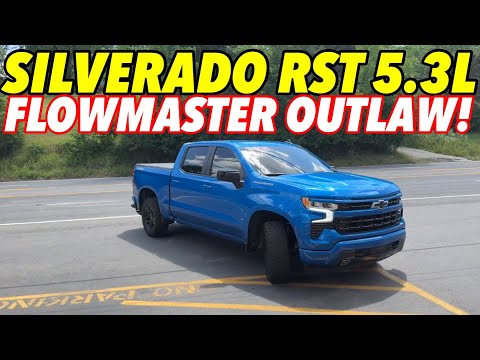 2022 Chevy Silverado RST 5.3L V8 w/ FLOWMASTER OUTLAW!