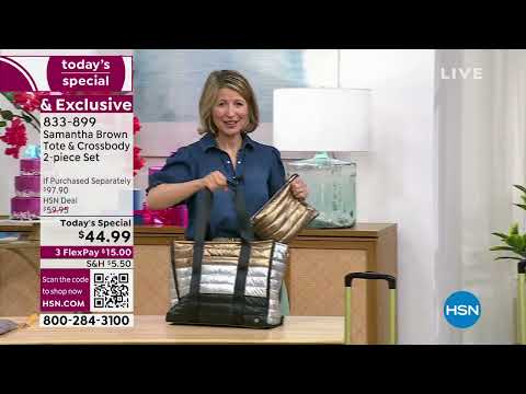 HSN | Samantha Brown Luggage Collection 12th Anniversary 07.06.2023 - 12 PM