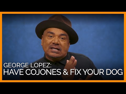 George Lopez: 'Do You Have the Cojones to Fix Your Dog or Your Cat?'