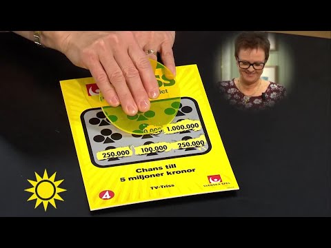 Trissglädje: "Vinsten går till mamma" - Nyhetsmorgon (TV4)