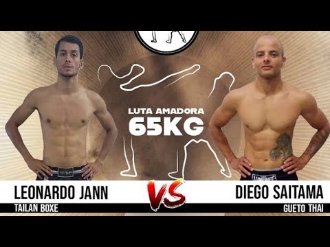 Leonardo Jann (TAILANBOXE) vs Diego Saitama (GUETO THAI) Luta Completa - ITAFIGHT