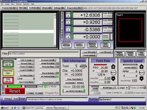 Tutorial on Tool Probing for Mach3
