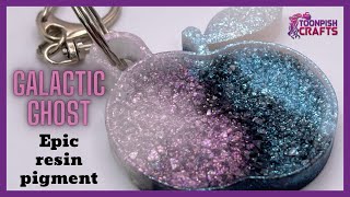 Resin ghost pigments